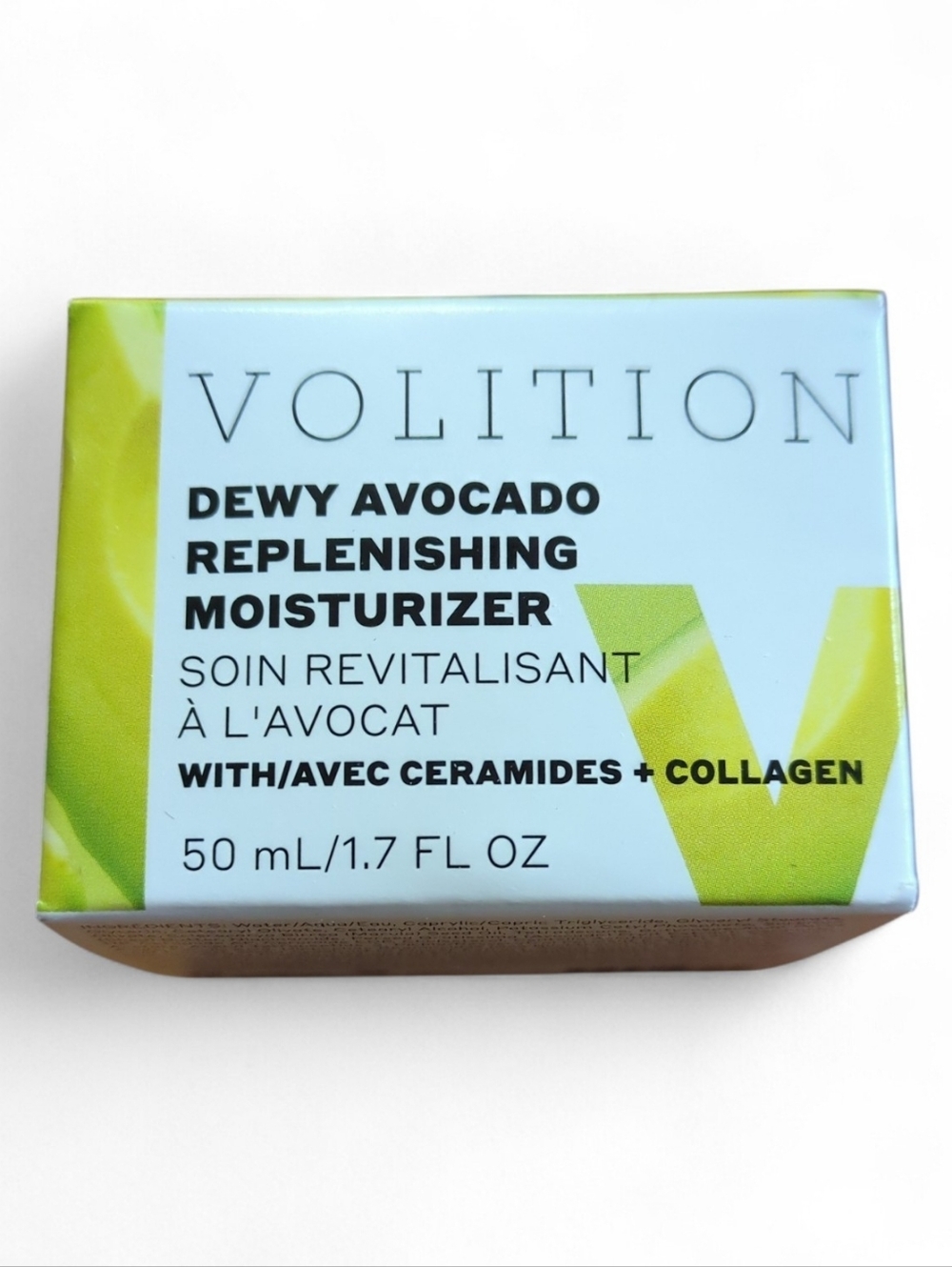 NIB Volition Dewy Avocado Replenishing Moisturizer, Full Size